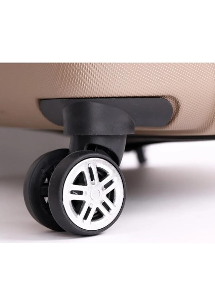 Yefa Dayanıklı Unisex 4 Tekerlekli Orta Boy Plastik Valiz fırsatları