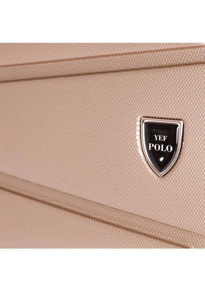 Yefa Dayanıklı Unisex 4 Tekerlekli Orta Boy Plastik Valiz indirimleri