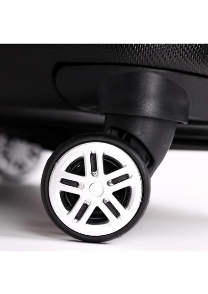 Yefa Dayanıklı Unisex 4 Tekerlekli Büyük Boy Plastik Valiz fırsatları