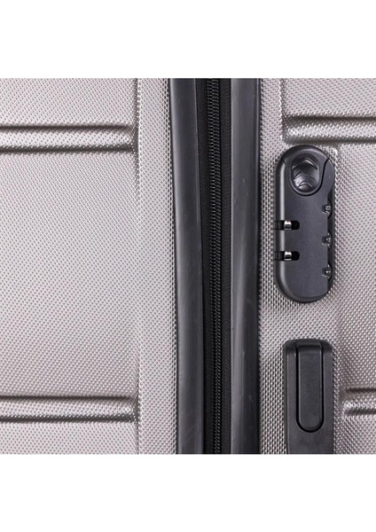 Yefa Dayanıklı Unisex 4 Tekerlekli Orta Boy Plastik Valiz fırsatları