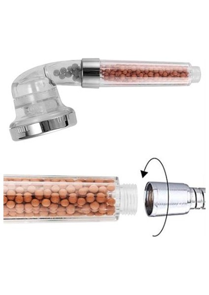 50 Su Tasarruflu ve Arıtmalı Doğal Taşlı Banyo El Duş Başlığı indirimleri