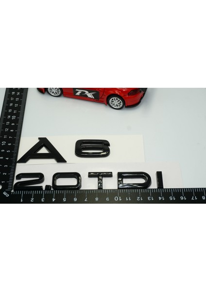 Audi A6 2.0 Tdi Parlak Siyah Abs 3m 3D Bagaj Yazı Logo Orjinal Ürün