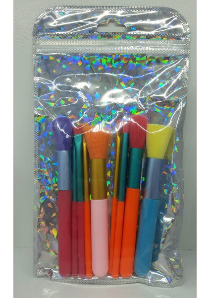 Neon Renkli 10 Lu Fırça