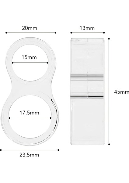 4'lü Kapı Pencere Stoperi Kapı Pencere Vurma Önleyici Engelleyici Kapı Kolu Tampon Seti Pvc Silikon