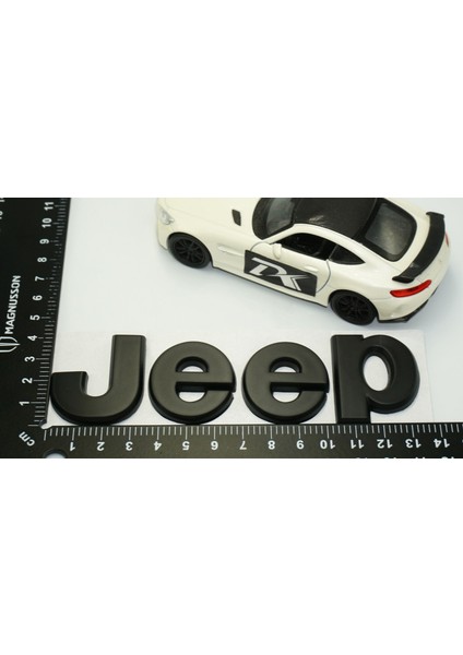 Jeep Kaput Bagaj 3m 3D Siyah Metal Logo Amblem Arma modelleri