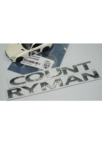 Mini Cooper Countryman R60 F60 Krom Metal 3m Bagaj Yazı Logo fiyatları