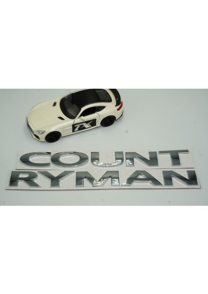 Mini Cooper Countryman R60 F60 Krom Metal 3m Bagaj Yazı Logo fırsatları