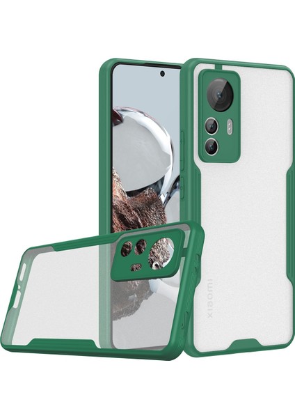 Xiaomi Mi 12T Kılıf Platin Silikon - Yeşil 300099