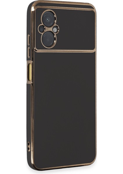 Xiaomi Poco M5 Kılıf Volet Silikon - Siyah 300099