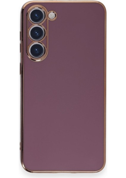 Samsung Galaxy S23 Plus Kılıf Volet Silikon - Mor 300099