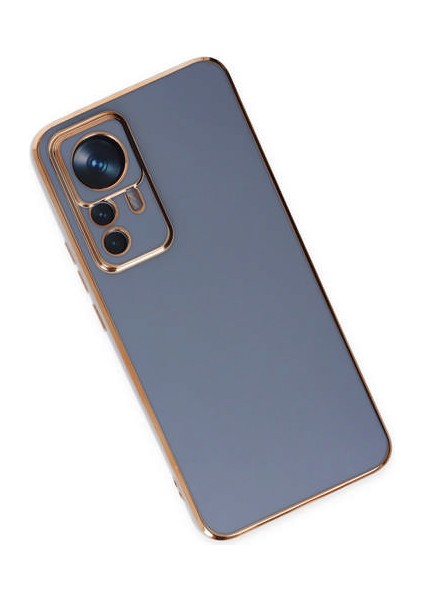 Xiaomi Mi 12T Pro Kılıf Volet Silikon - Mavi Nrmsa modelleri