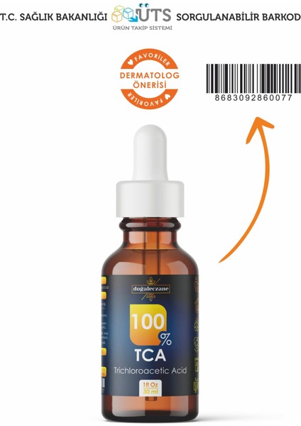 Doğal Eczane Tca Peeling %100 Serum