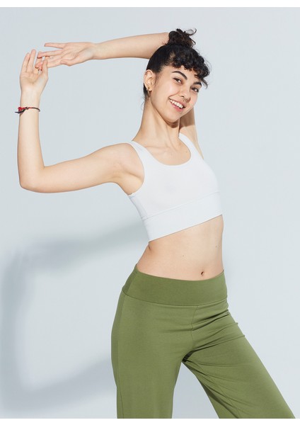 Lori Kare Yaka Organik Pamuk Örme Crop Body 1106 fırsatları