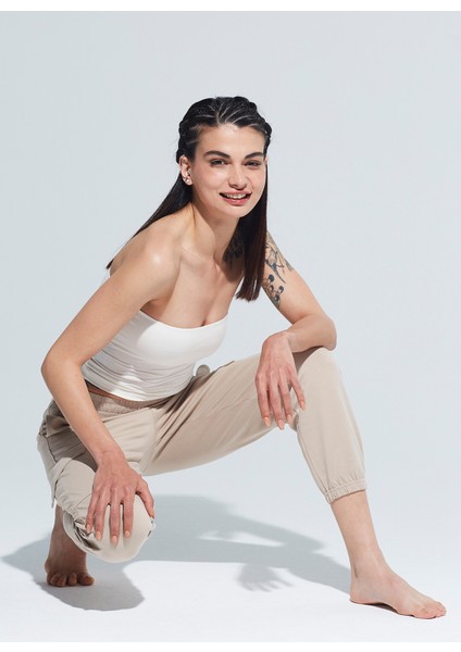 Pixie Straplez Model Organik Pamuk Örme Body 1116