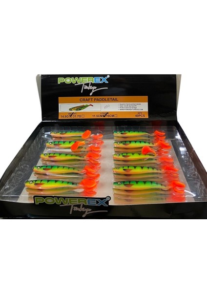 Craft Paddletail 16 cm 31,7 gr Suni Yem 037