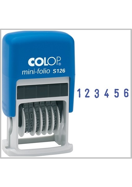 Mini Otomatik Numara Kaşesi S126