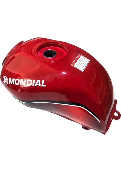 Benzin Deposu Kırmızı Mondial Süperboy 100 - 125 I Orijinal