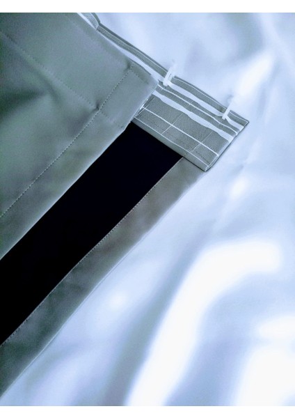 Karartma Perde 100% Lüks Blackout Gri Minesi Çift Taraflı Doubleblackout modelleri