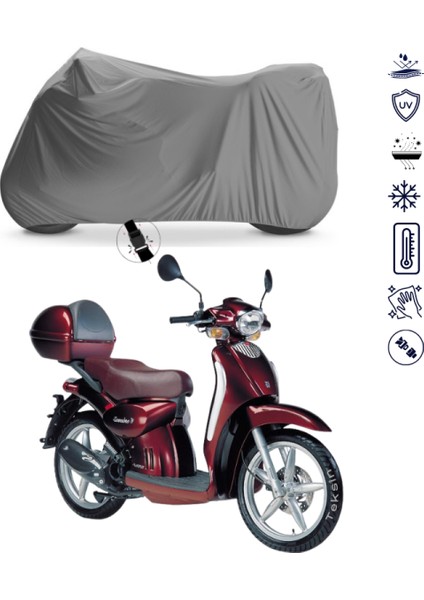 Regal Raptor Dd 250E-2A Motosiklet Branda Su Geçirmez Motor Branda