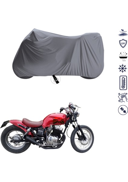 Mondial 250 Mct Çantalı Motosiklet Branda Su Geçirmez Topcase Uyumlu Motor Branda