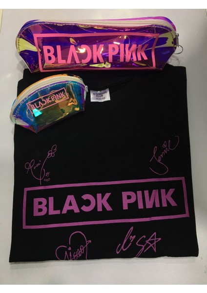 Blackpink T-Shirt Kalemlik Cüzdan Kombin