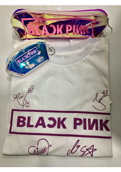 Blackpink T-Shirt Kalemlik Cüzdan Kombin