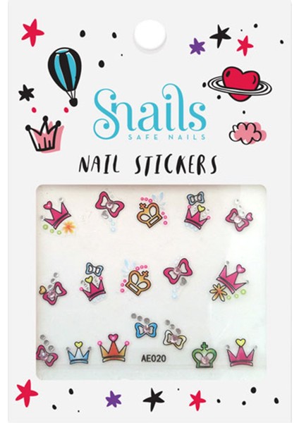 Tırnak Sticker Seti - Perfect Princess