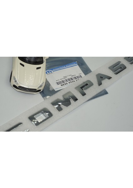 Jeep Compass Krom Abs 3m Bagaj ve Çamurluk Yazı Logo modelleri