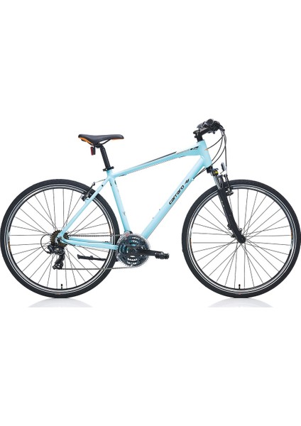 Sportive 220 28" Jant Gezi Bisikleti Shimano 21 Vites Açık Mavi 46 Kadro
