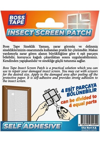 Sineklik Yama Tamir Bandı modelleri