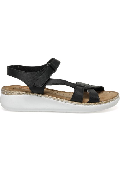 162627.Z3FX Siyah Kadın Comfort Sandalet