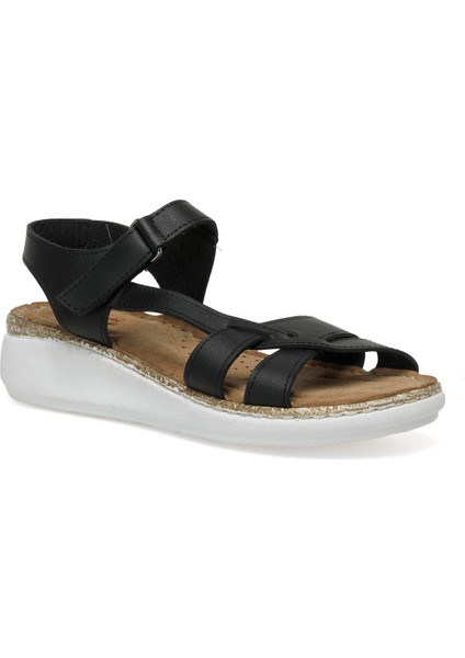 162627.Z3FX Siyah Kadın Comfort Sandalet