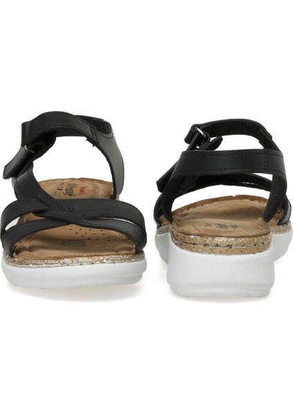 162627.Z3FX Siyah Kadın Comfort Sandalet