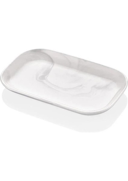 Taj Mermer Dikdörtgen Sunum/Servis Tabak 18cm
