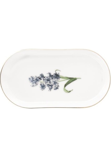 Pure Fleur Kayık Tabak Desen2 20cm