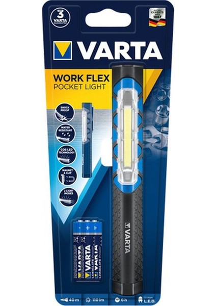 AYSİMA-17732 Indestructible H20 Pro LED Kafa FENERI+17647 Work Flex Pocket Light Fener modelleri