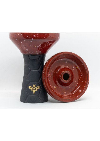 Phunnel Half Glazed Black Ruby