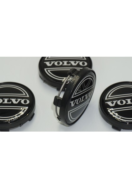 Volvo Jant Göbeği Kapak Seti 60MM Siyah Renk fırsatları