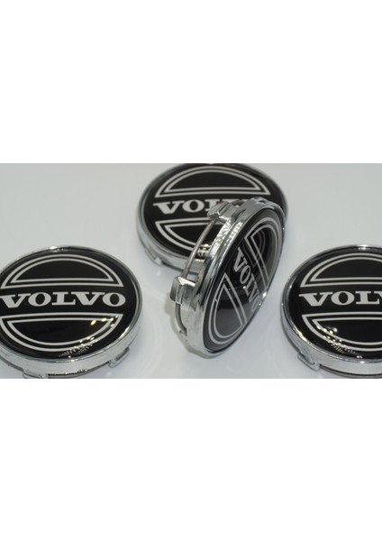 Volvo Jant Göbeği Kapak Seti 60MM Gümüş Renk modelleri