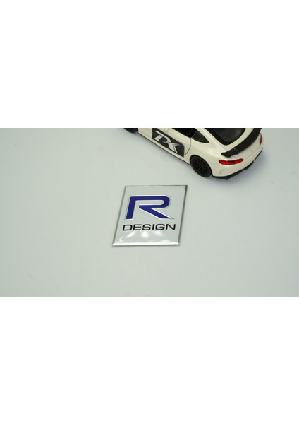Volvo R Design Bagaj 3m Metal Logo Amblem Arma