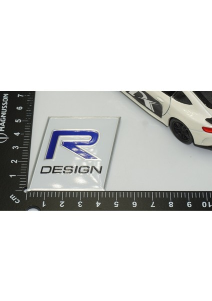 Volvo R Design Bagaj 3m Metal Logo Amblem Arma