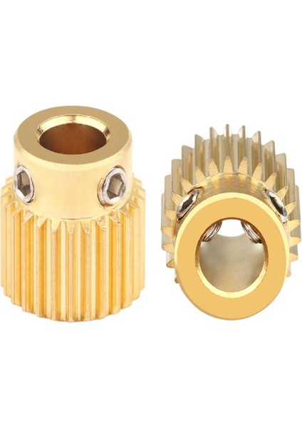 Mk8 Extruder Dişlisi 26 Diş-5mm Pirinç(Creality Ender 3 Prov2 Uyumlu)