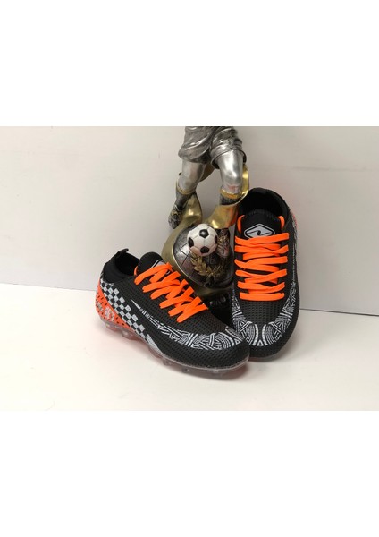 Kafkaslar Yeni Model Yarım Bilekli Streç Çocuk Garson Erkek Futbol Krampon Ayakkabı