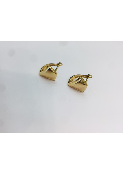 8 Ayar Altın Kadın Küpesi 2,32 gr