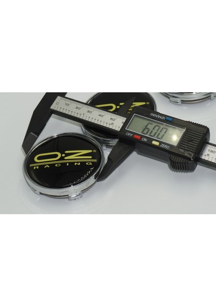 Oz Racing Jant Göbeği Kapak Seti 60MM Sarı Gümüş Renk