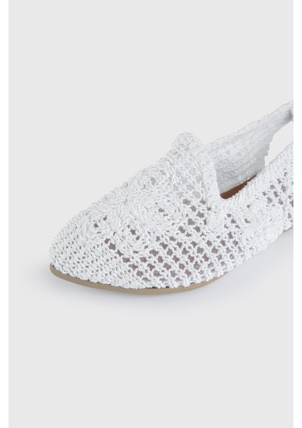 Fragile Kadın Örgülü Sandalet modelleri