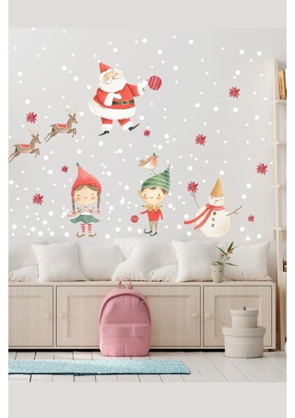 Yılbaşı Rüyası Duvar Sticker Seti