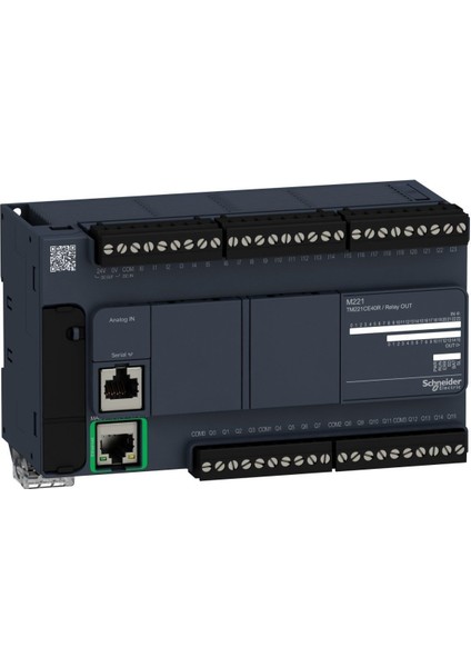 TM221CE40R Modicon M221 40 Giriş/çıkış Ethernet Haberleşmeli Kontrolör - 24 Dijital Giriş - 16 Röle Çıkışı - TM221CE40R