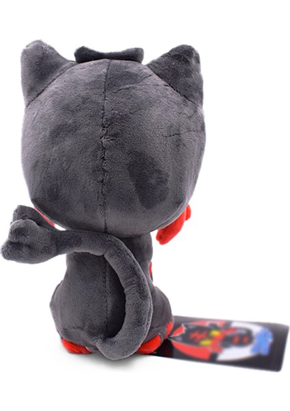 Yimei Pokémon Pokemon 20CM Ateş Benekli Miyav Arazi Peri Ateş Bebek Ateş Benekli Kedi Peluş Oyuncak (Yurt Dışından)