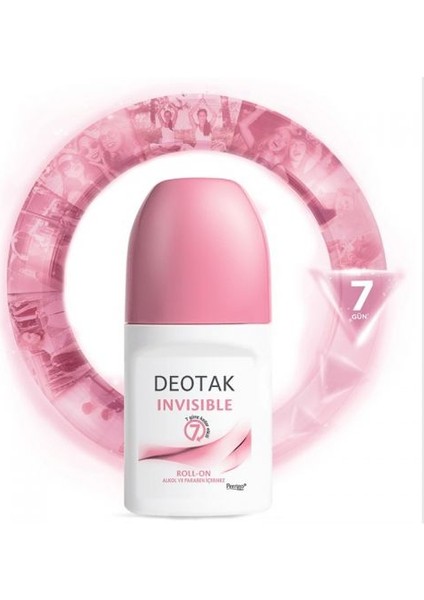 Invisıble Deodorant Roll-On 35 ml X2